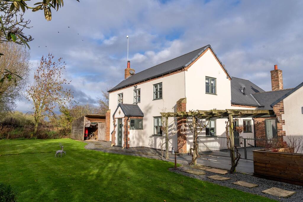 Enjoy the symmetry of the original farmhouse dating back more than 350 years