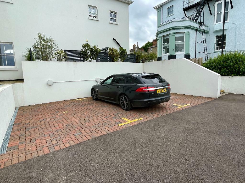 Allocated parking space to the rear