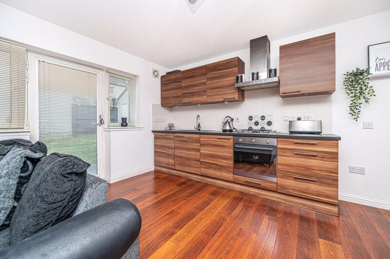 Lounge with open plan Kitchen