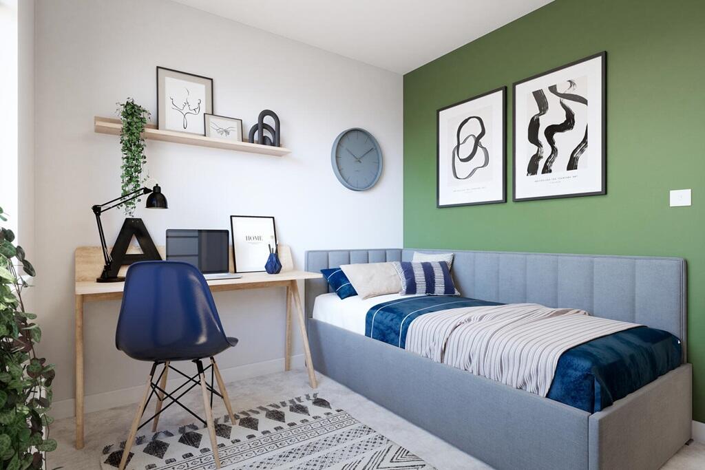 Bedroom 4 could also work well as a home office