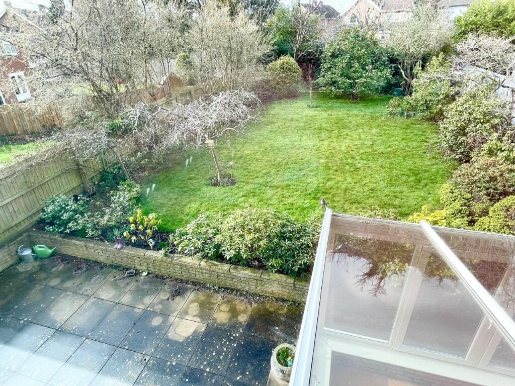 Rear patio