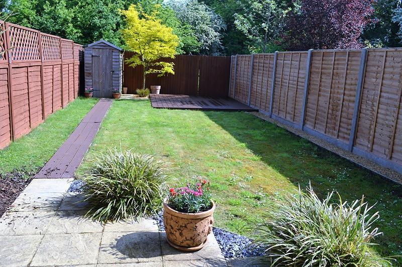 Rear garden