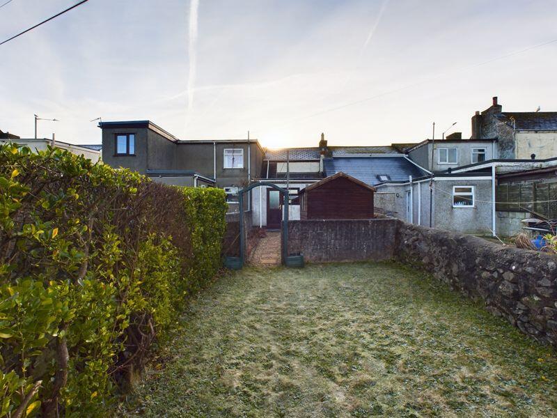 rear elevation and garden