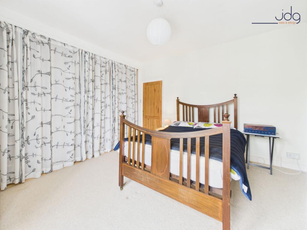 Master Bedroom with built in storage