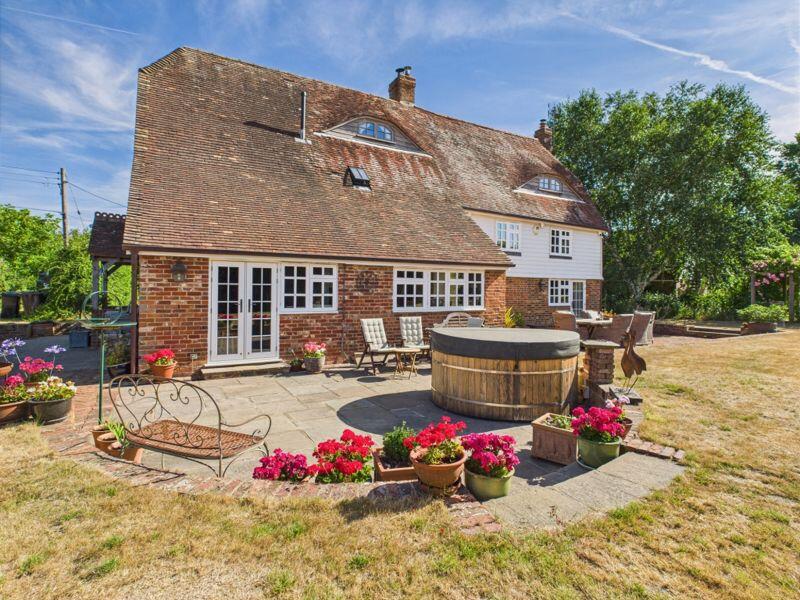 Rear Elevation &amp; patio