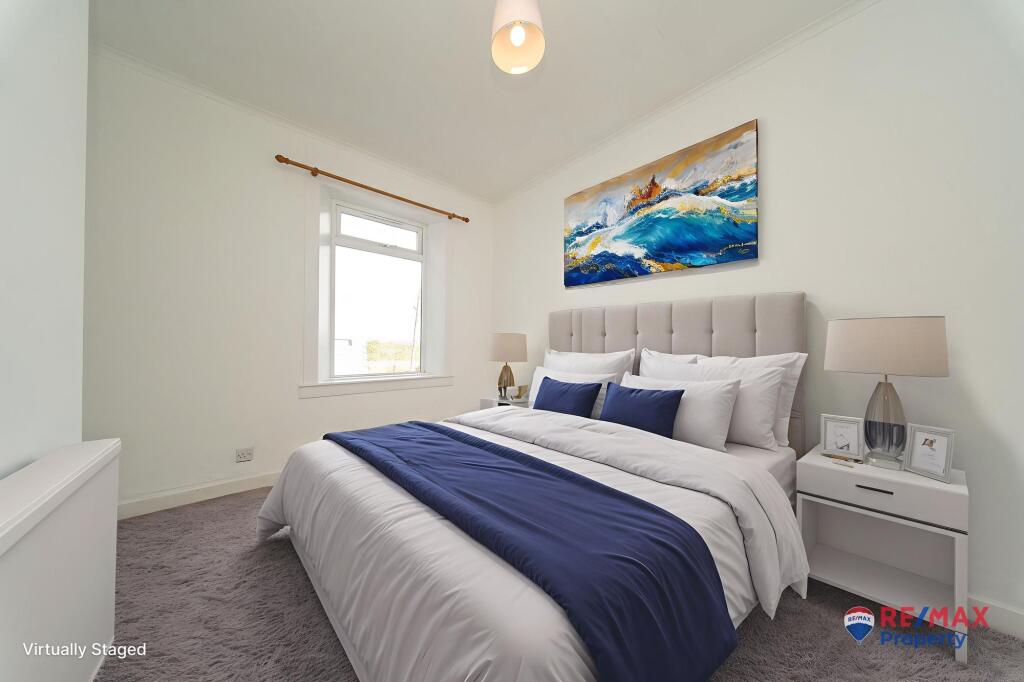Virtually Staged Bedroom Two