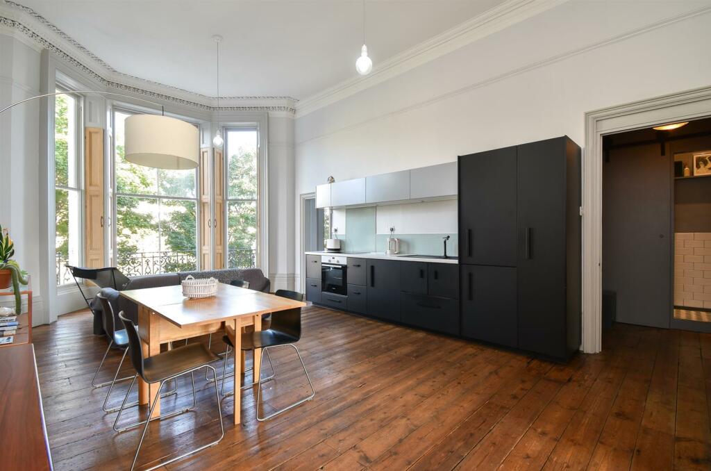 Open plan living space