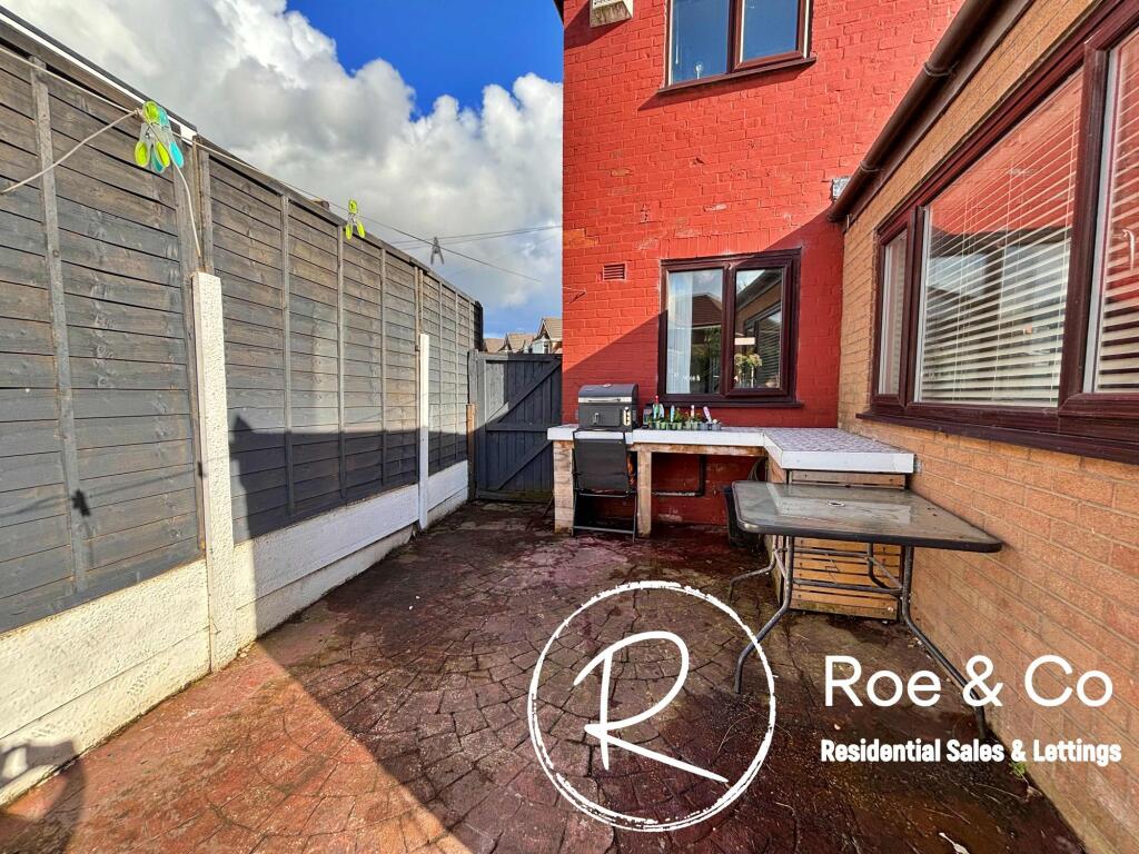 Rear garden