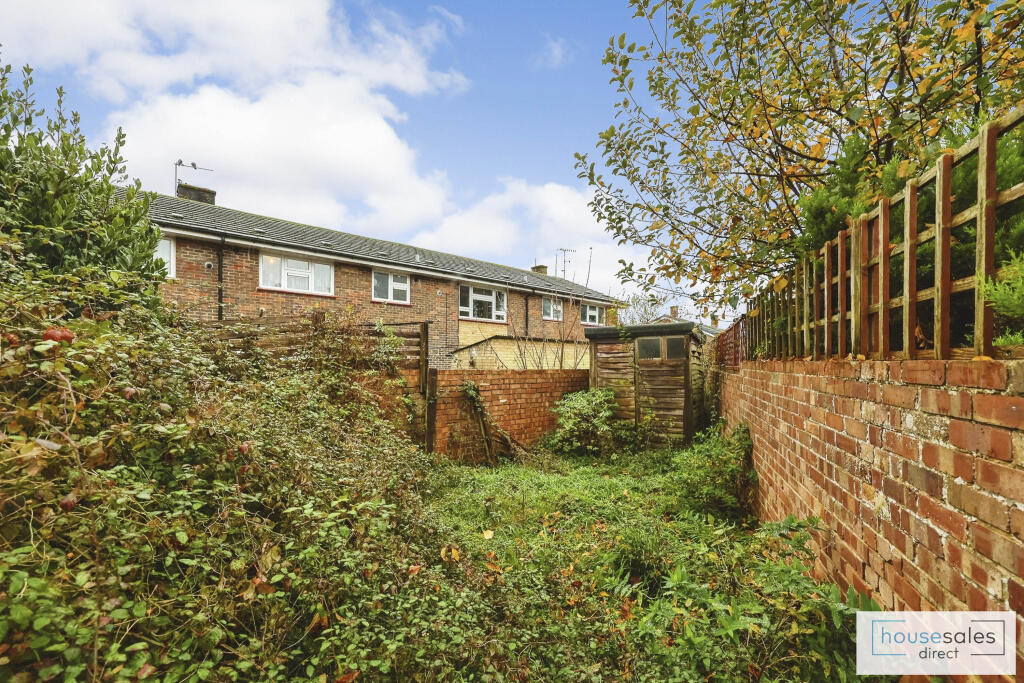 Rear of Property