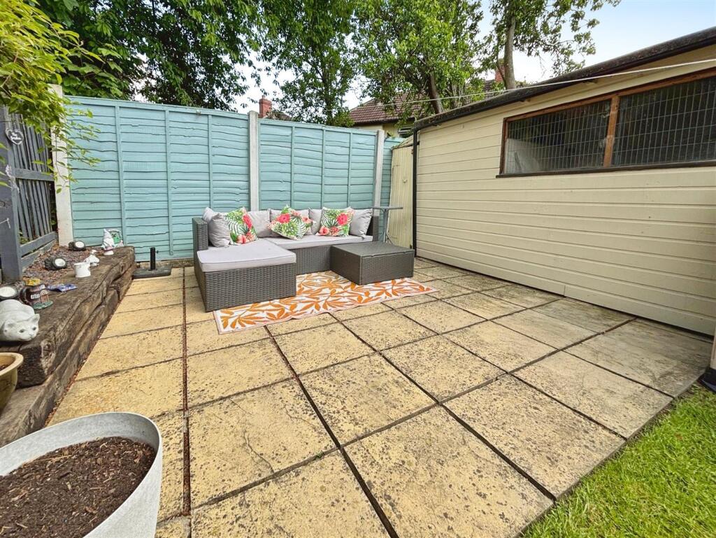 Rear Patio