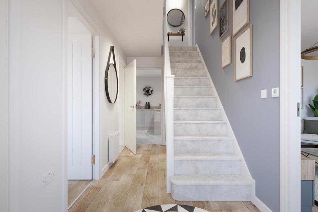 The Rightford has a bright and spacious entrance hallway