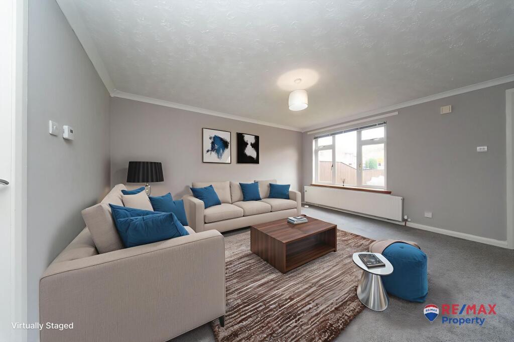 Virtually Staged Lounge