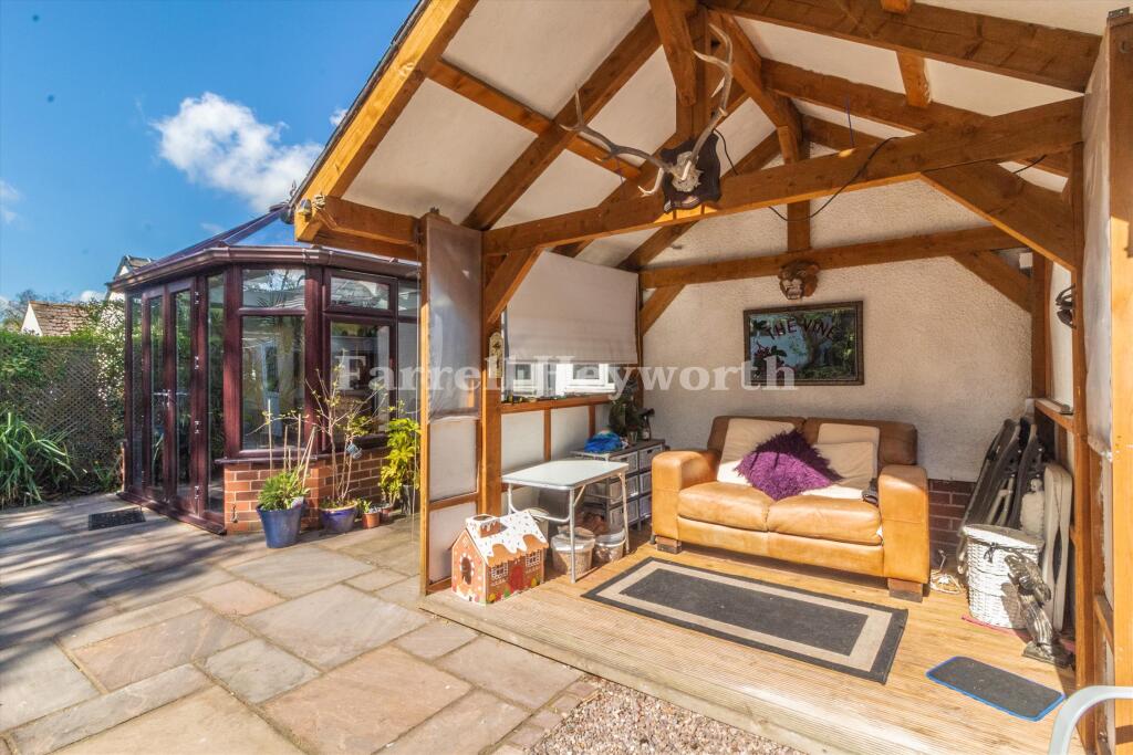 Covered Seating Area