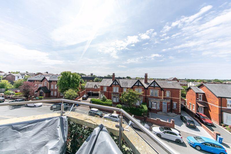 Private balcony rooftops view