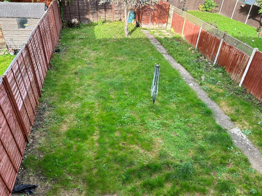 VIEW OF GARDEN FROM BEDROOM TWO