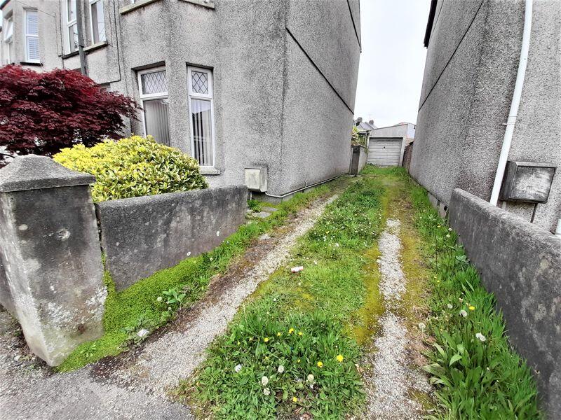 Driveway and Garage