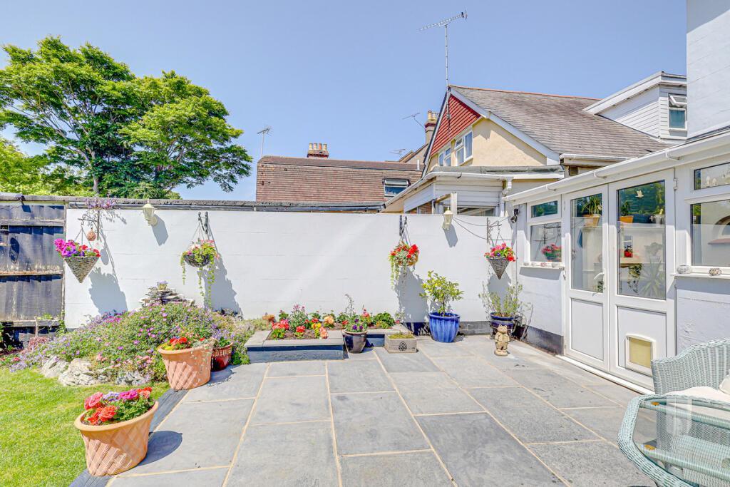 Feature patio area