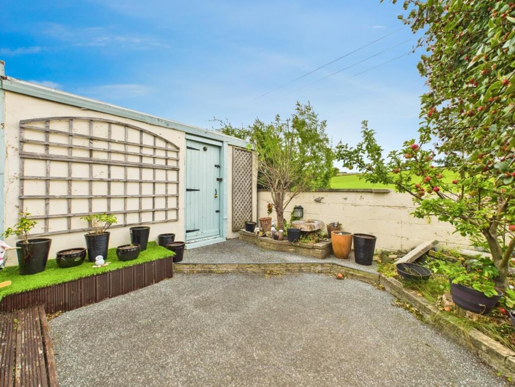 Rear garden