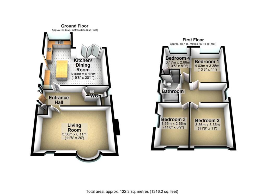 3D Floor Plan