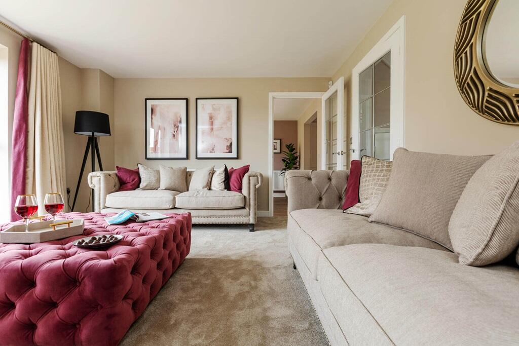 A bright and airy living room is the perfect place to unwind as a family