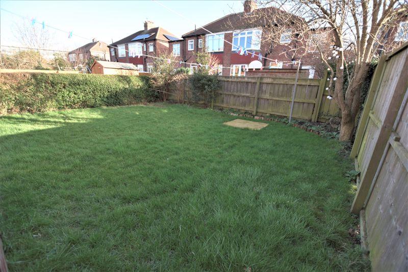 Rear garden