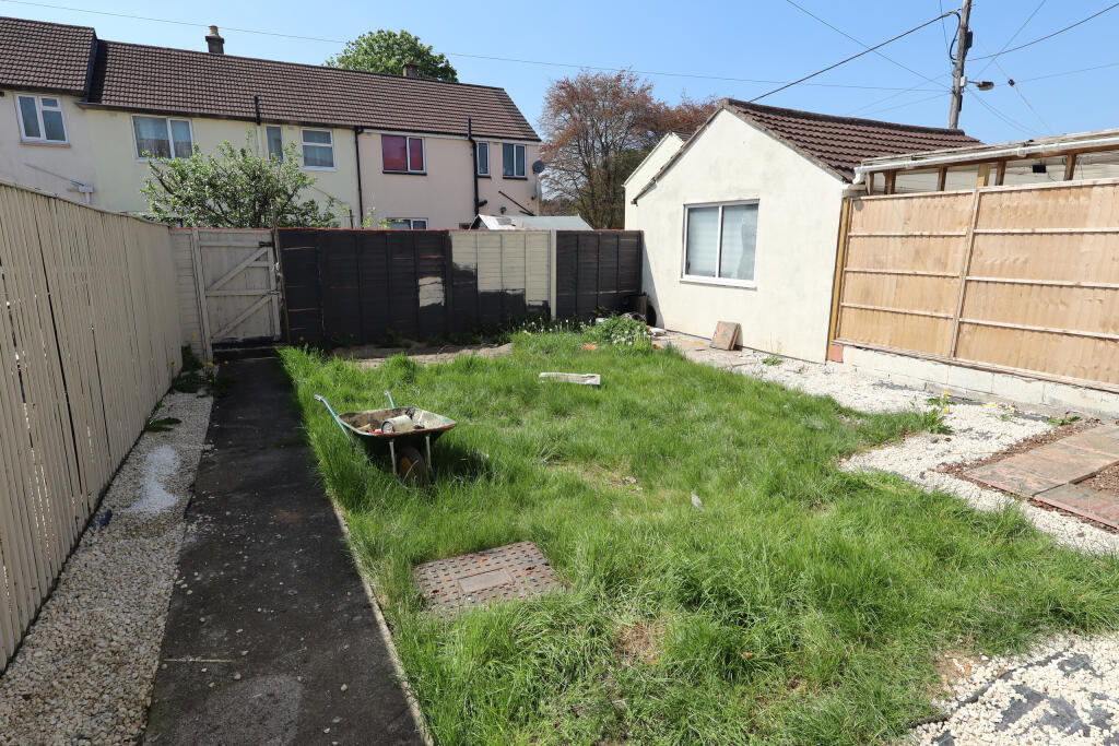 Rear garden