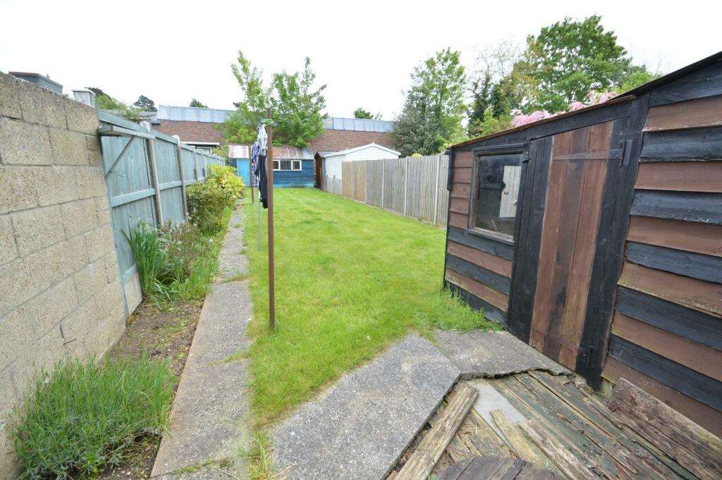 Rear garden