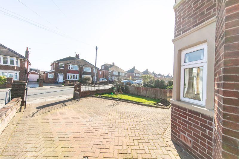Driveway and front garden
