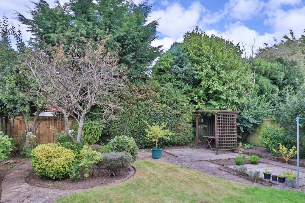 Rear garden