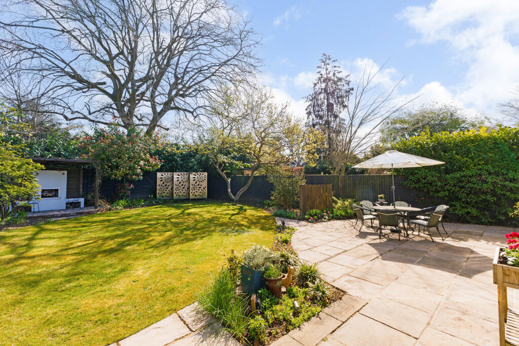 Rear Terrace and Garden