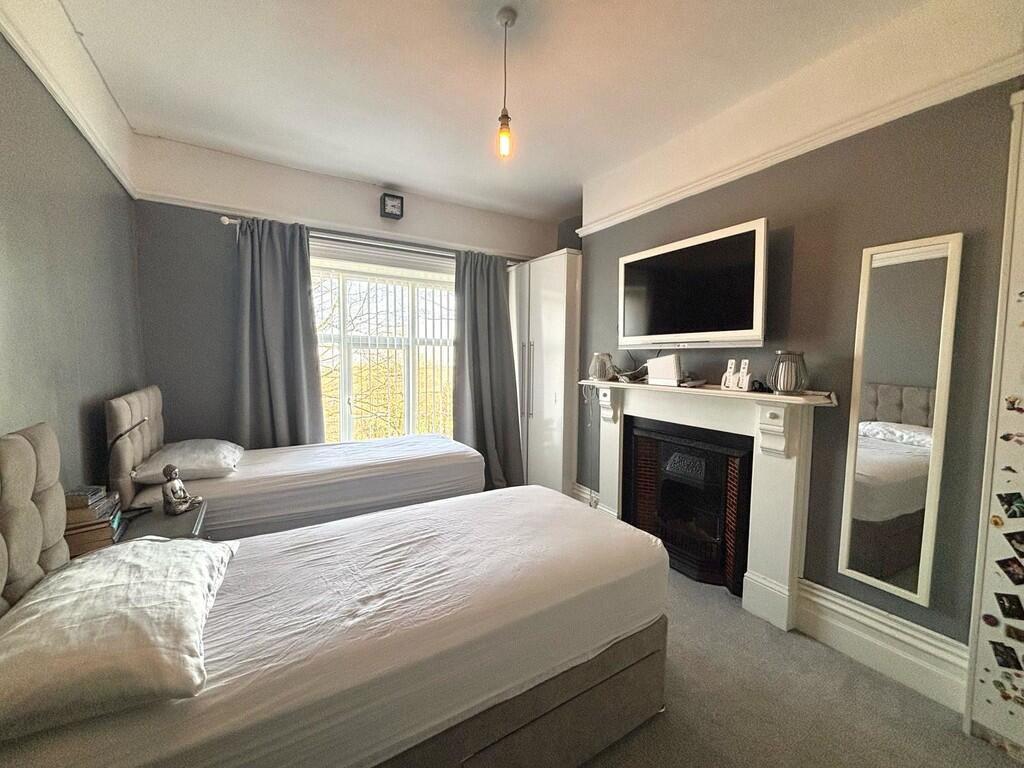 bedroom with 2 be...