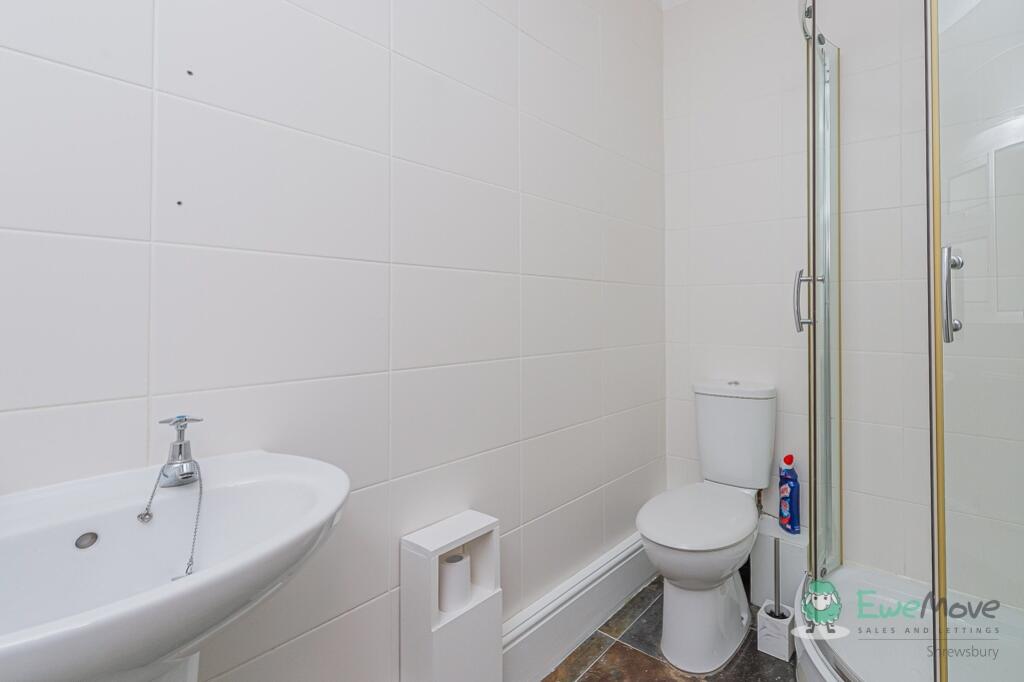 Downstairs shower room