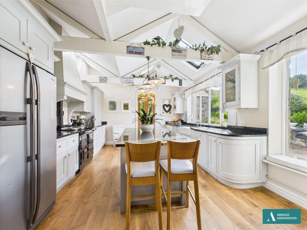 Open plan kitchen/lounge/dining room
