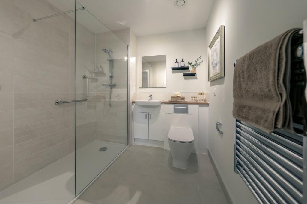Hewson Court, Hexham - En-Suite Shower Room  