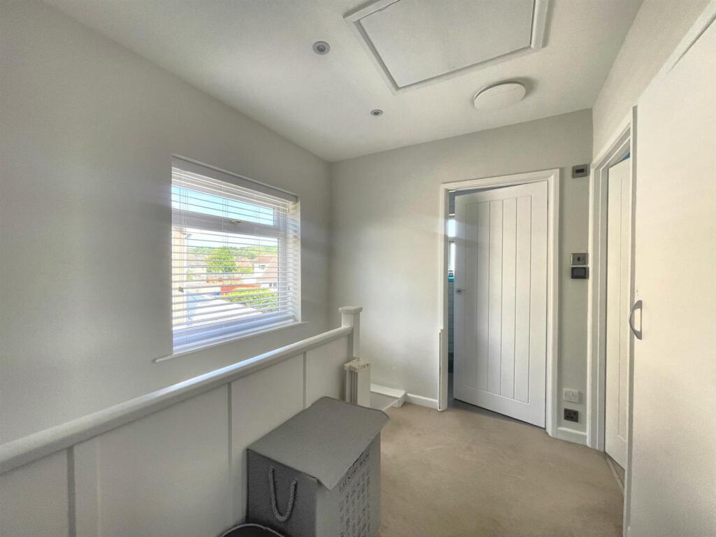 Stairs to first floor landing