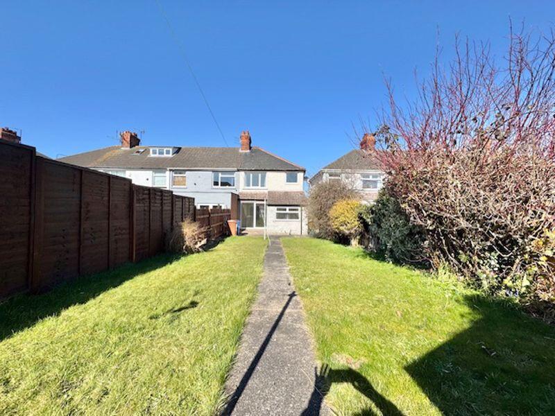 Rear garden and elevation