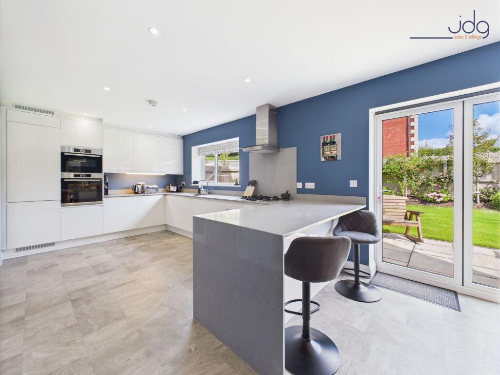 Open Plan Kitchen Diner and breakfast bar