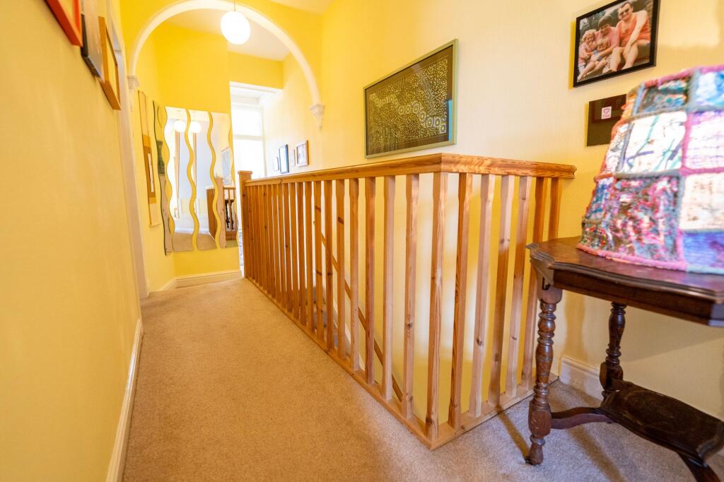 Stairs and landing