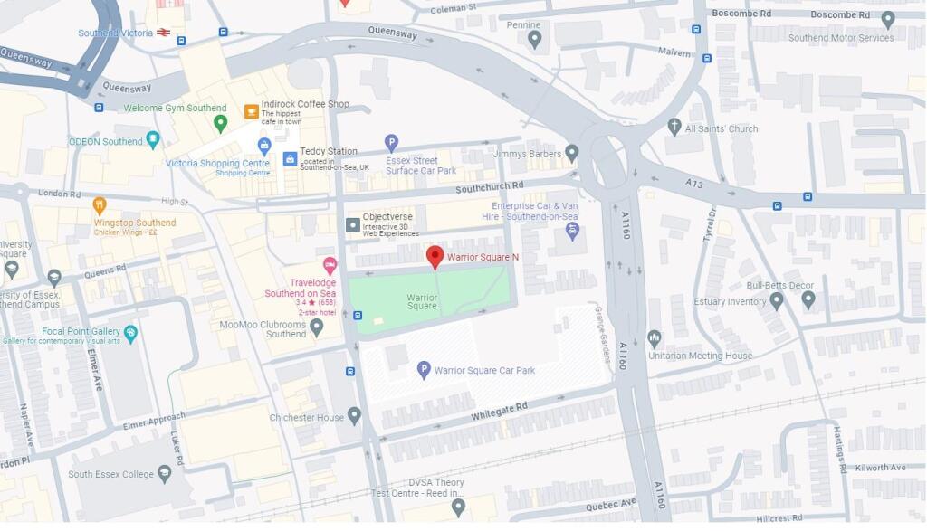 Warrior Square Location