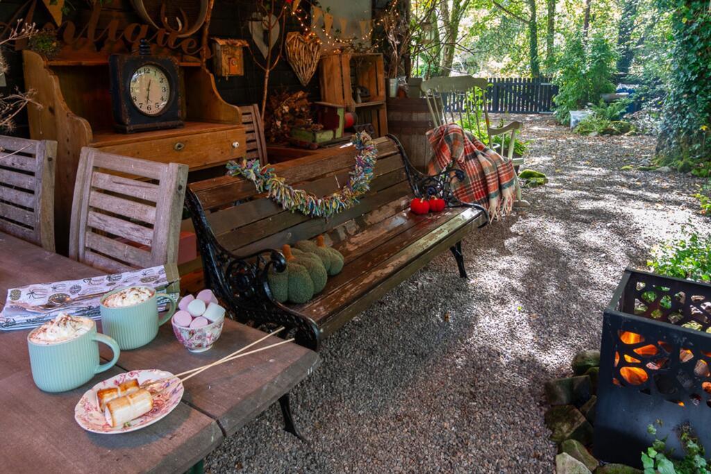 Outdoor seating area