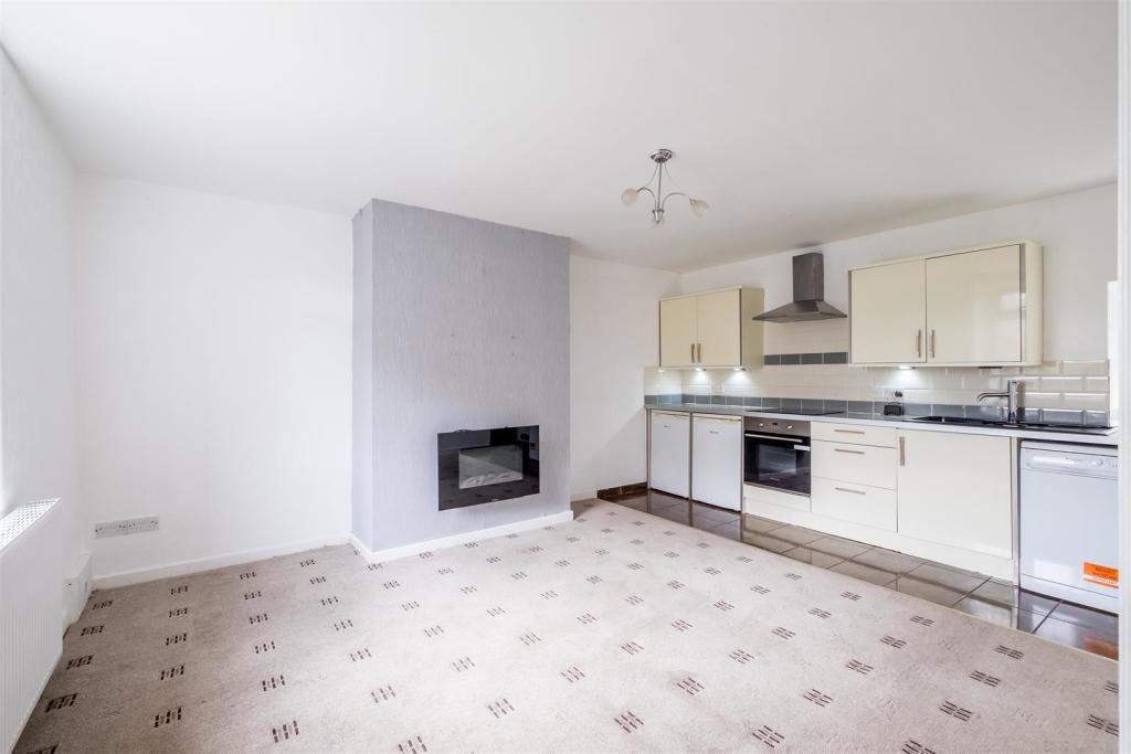 Open Plan Living with Kitchen and Living Area