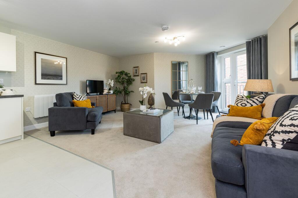 Show home living room