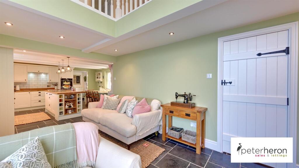 Open Plan Living/Dining and Kitchen