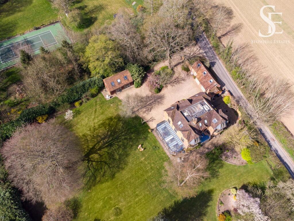 Eastfield House from above
