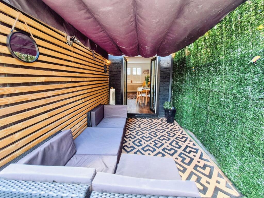 Covered Seating Area