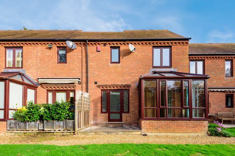 Rear with conservatory