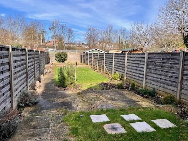 Rear garden