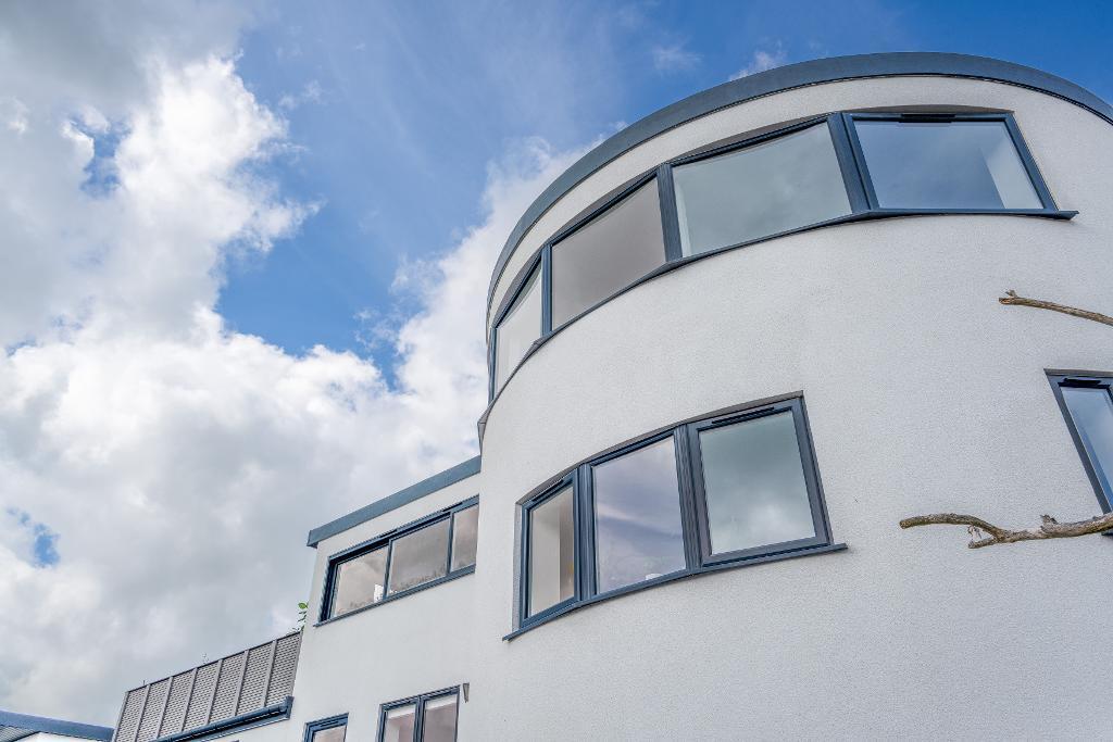 Striking design with plenty of windows