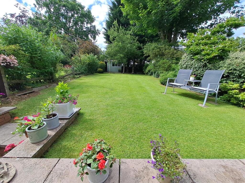Pleasant Rear Garden