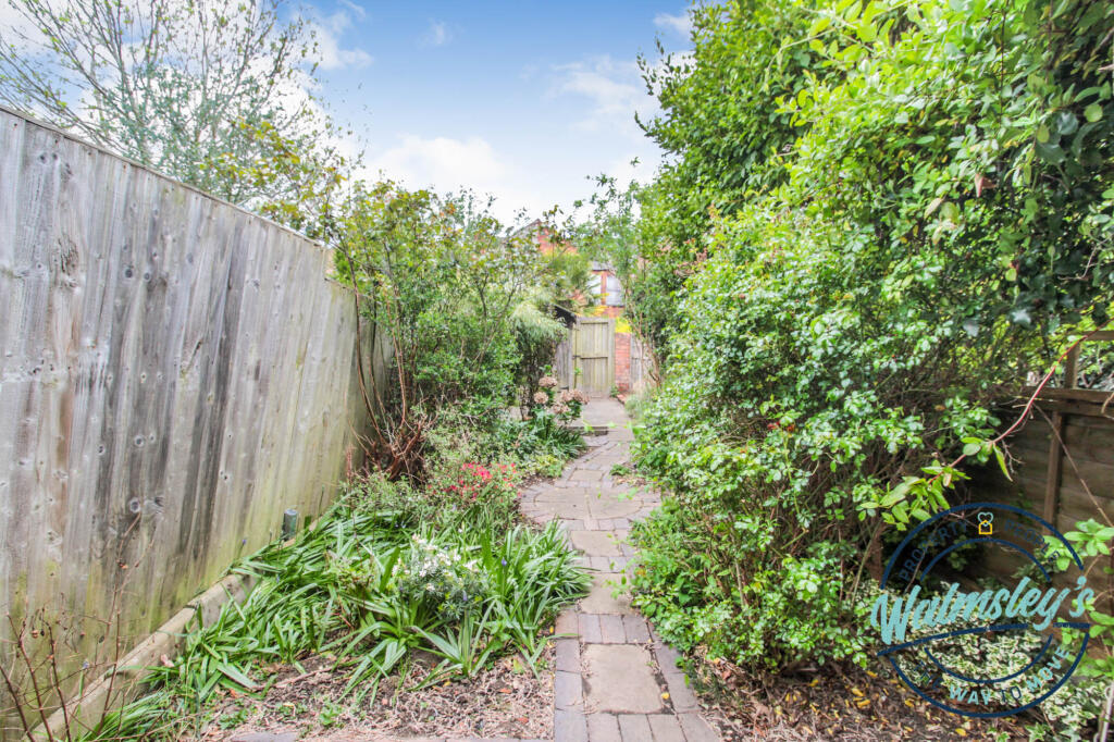 Rear gardens
